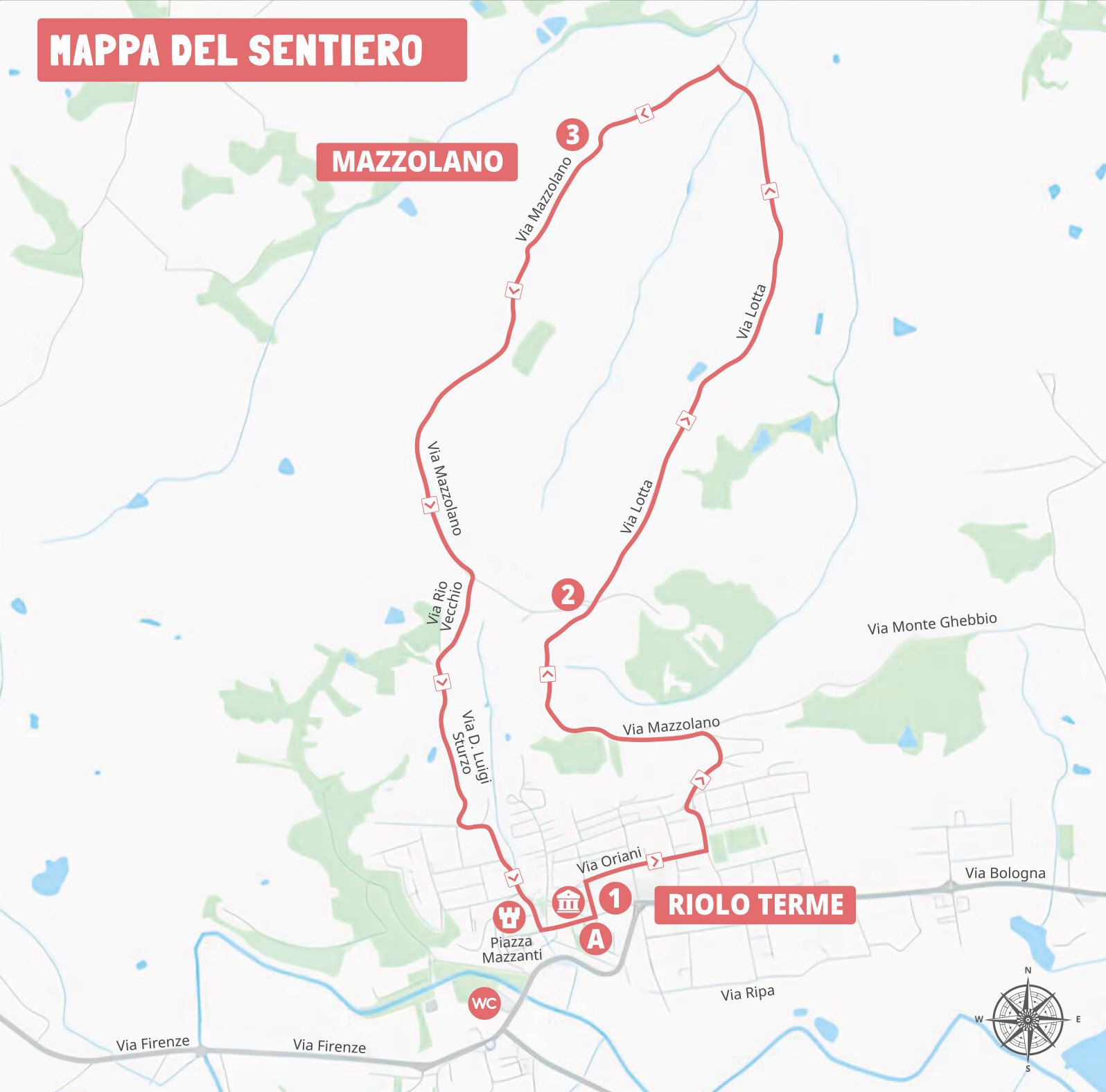 Mappa Mazzolano
