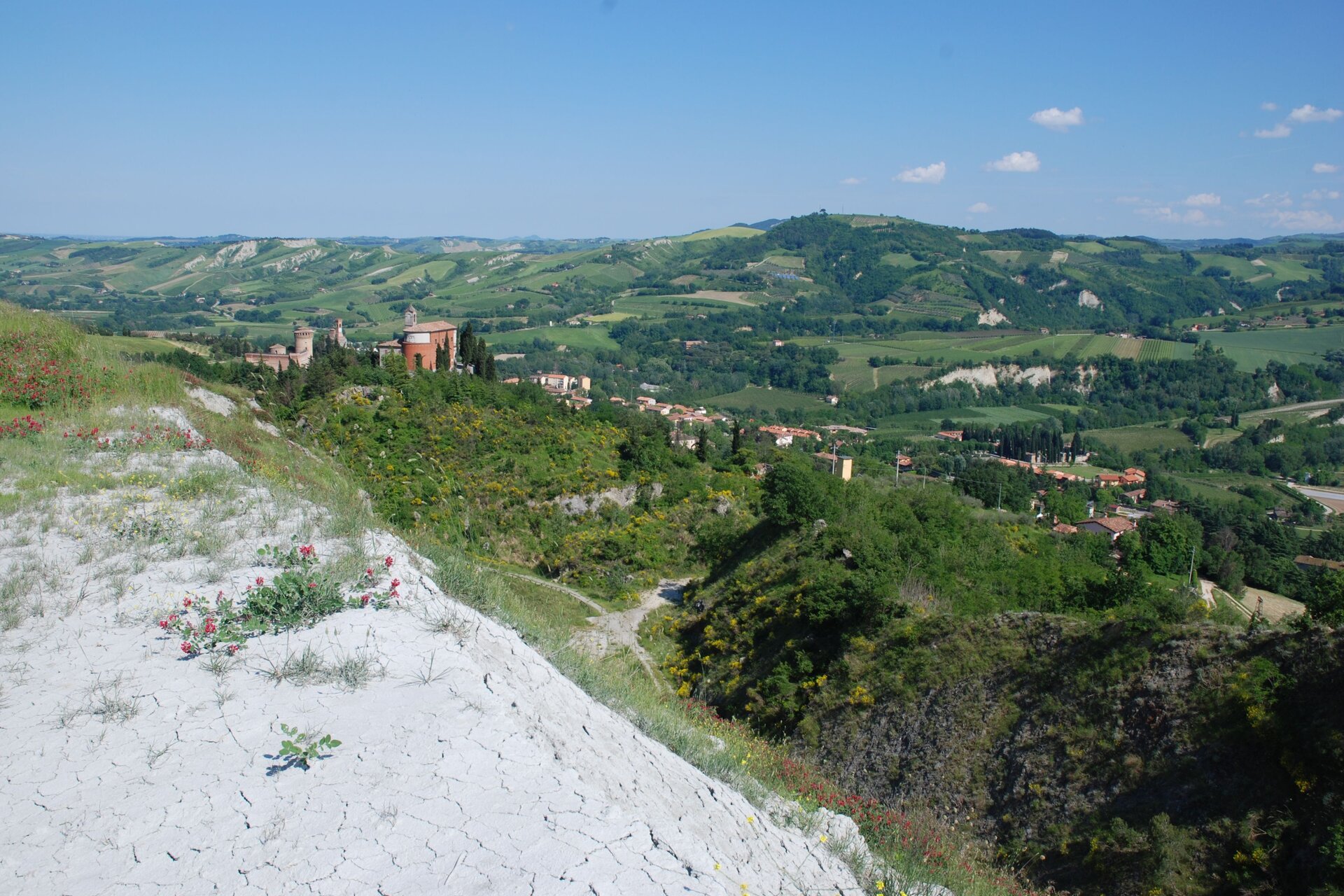 Veduta Dal Museo Geologico Della Valle Del Lamone
