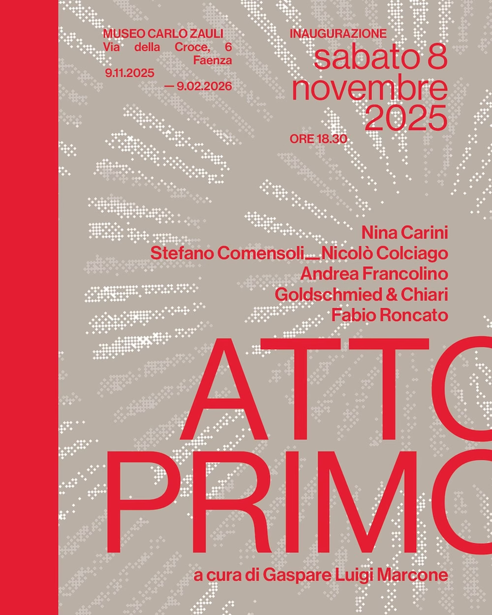 "Atto Primo" al Museo Carlo Zauli
