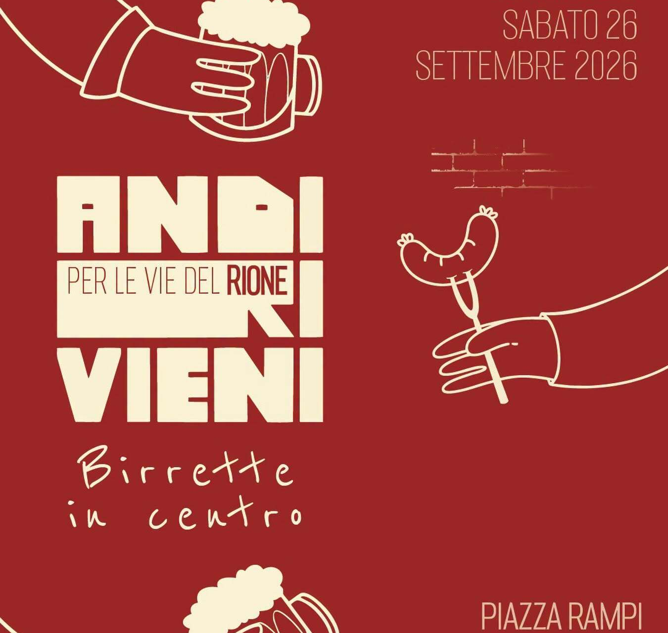 Andirivieni - Birrette in Centro 2026