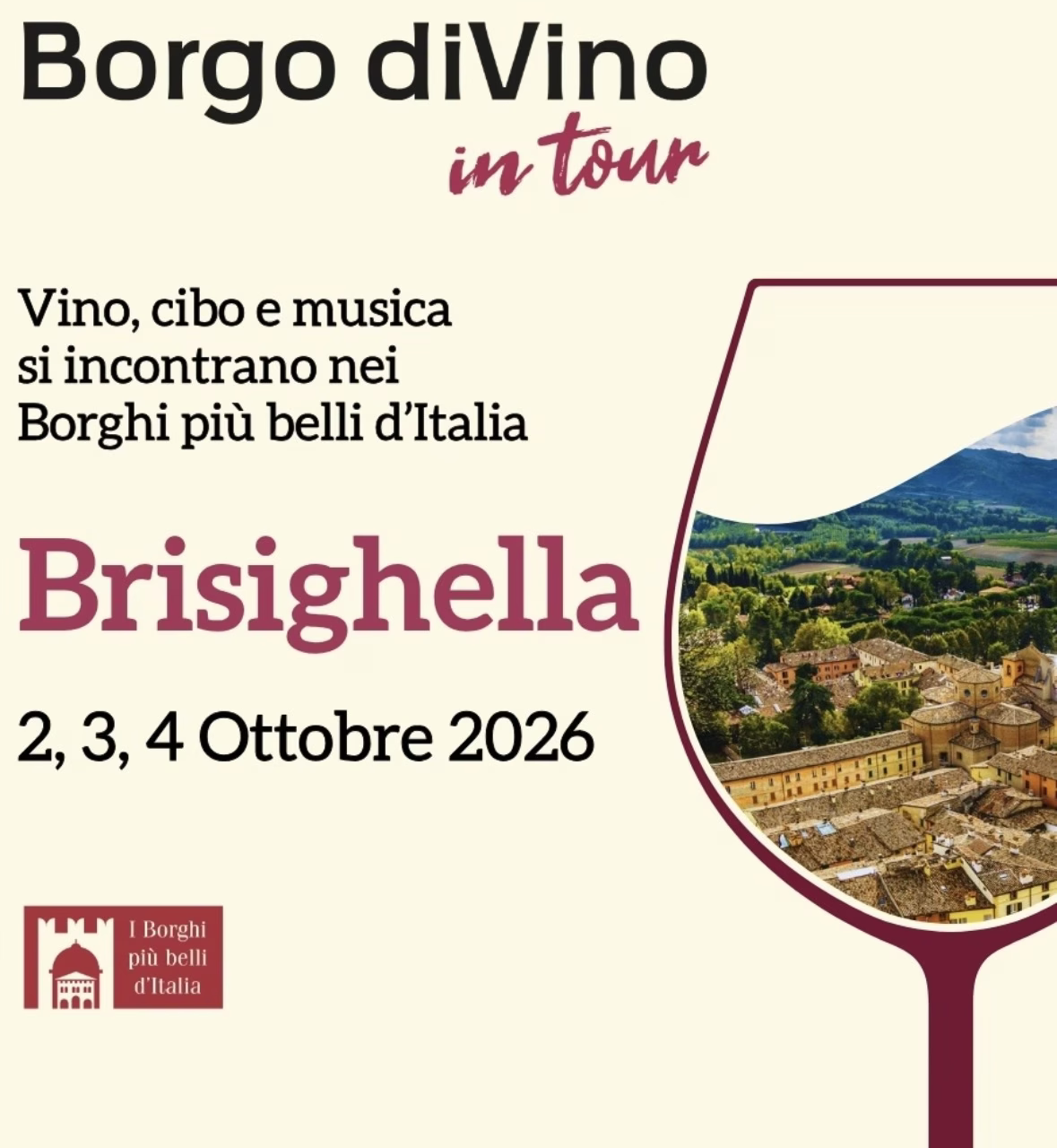 Borgo DiVino in tour 2026
