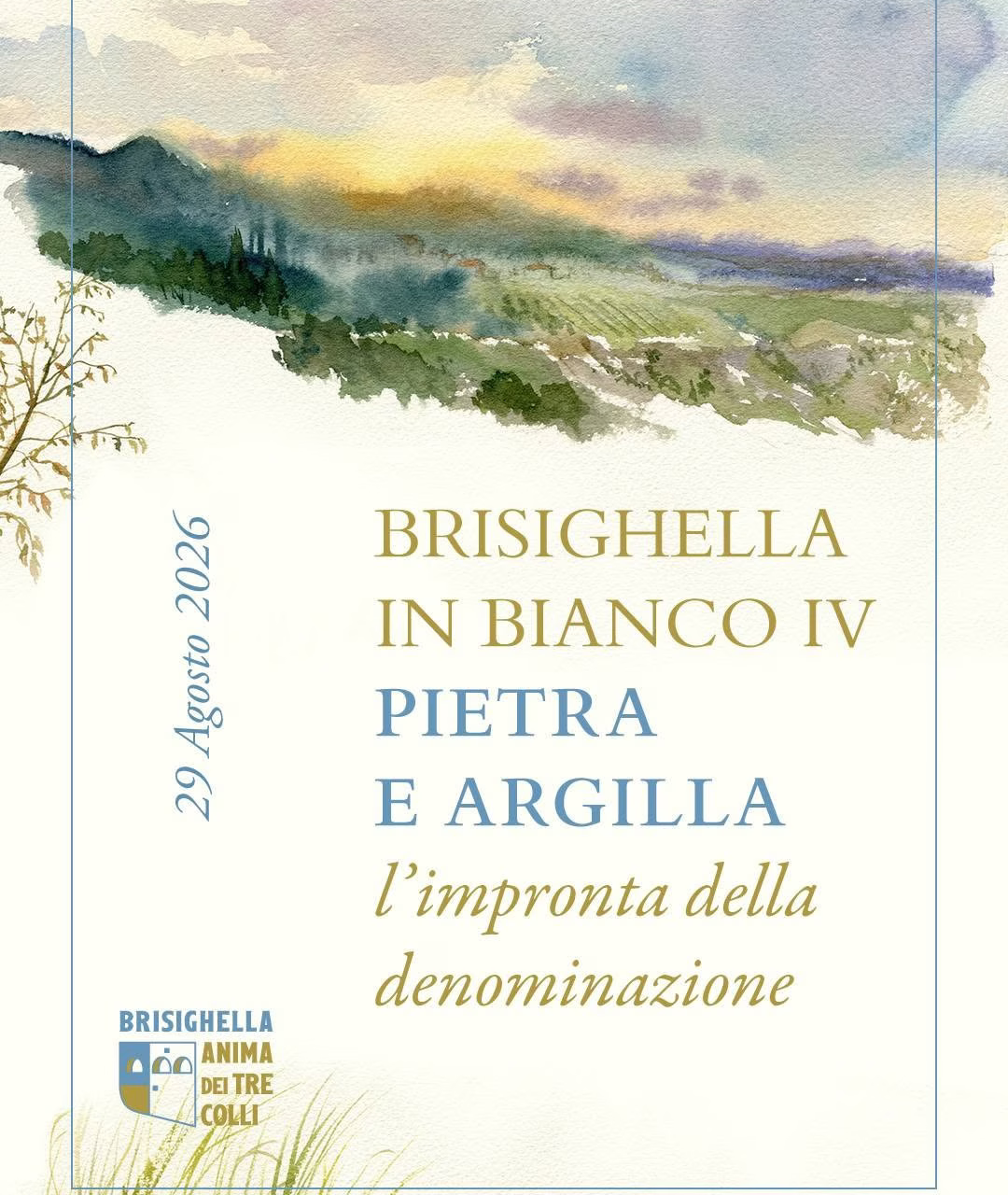 Brisighella in bianco - Pietra e Argilla, l'impronta della denominazione