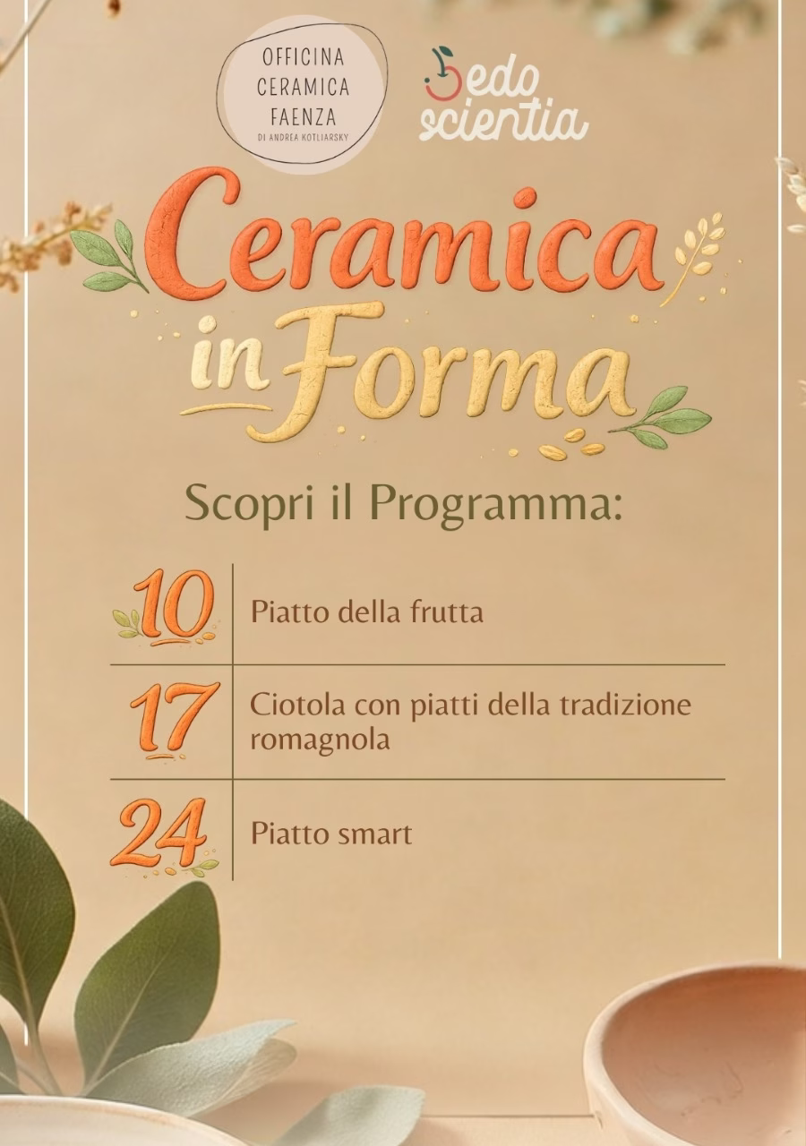 Ceramica In Forma Piatto Smart 24 Marzo 2026 Fe 8509