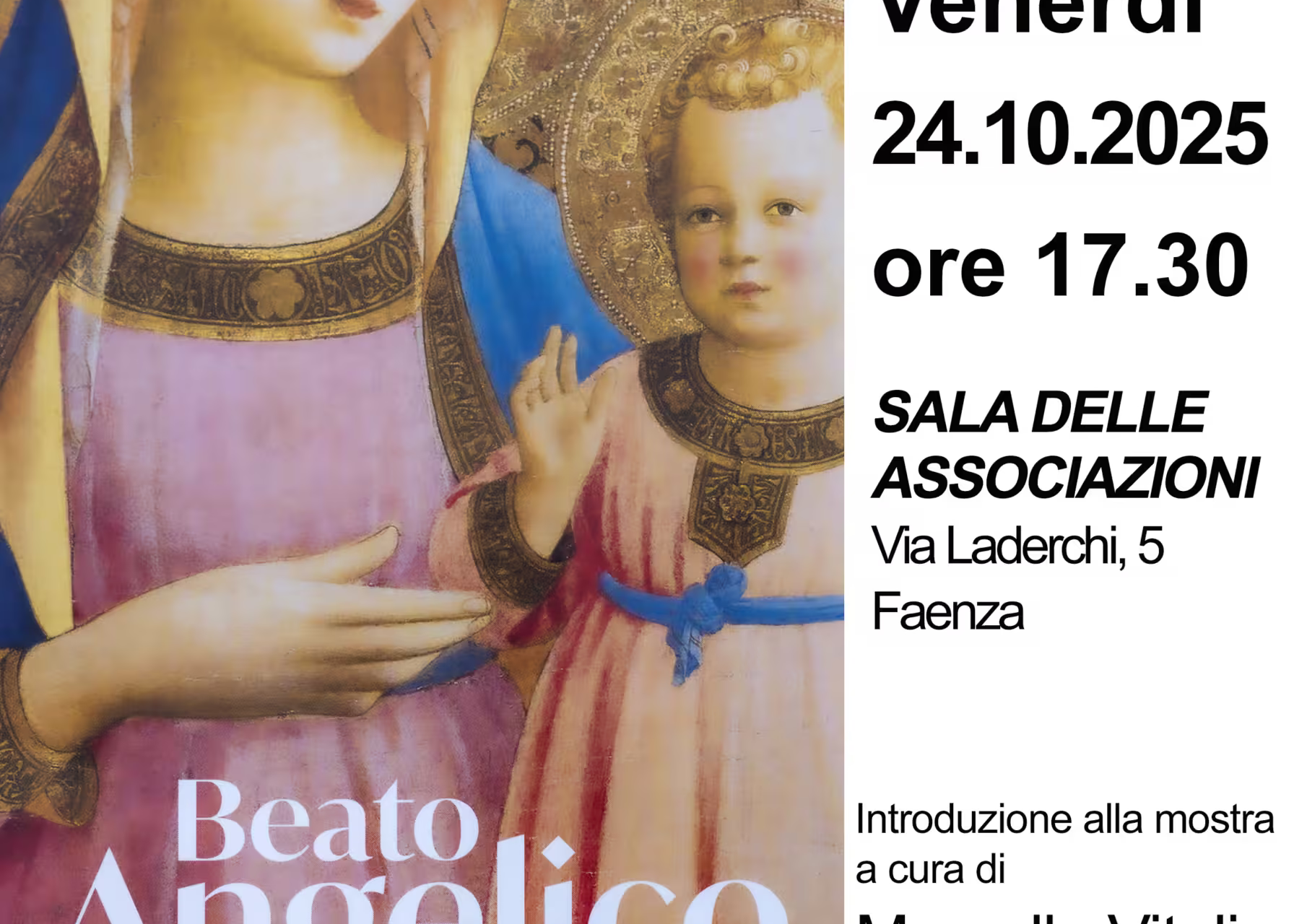 Conferenza "Beato Angelico" - 24 ottobre 2025