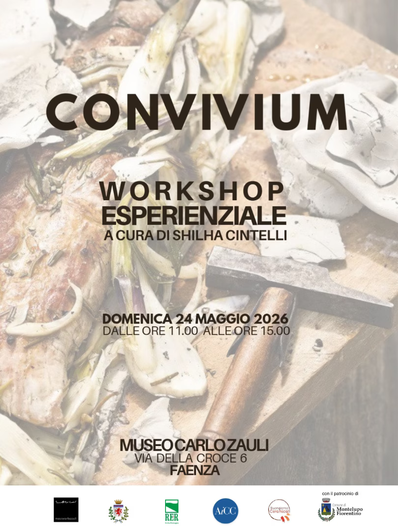 CONVIVIUM – Workshop esperienziale al Museo Carlo Zauli - 24 maggio 2026