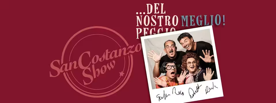 Del nostro peggio / meglio!, il San Costanzo Show | Stagione Teatrale 2026/27