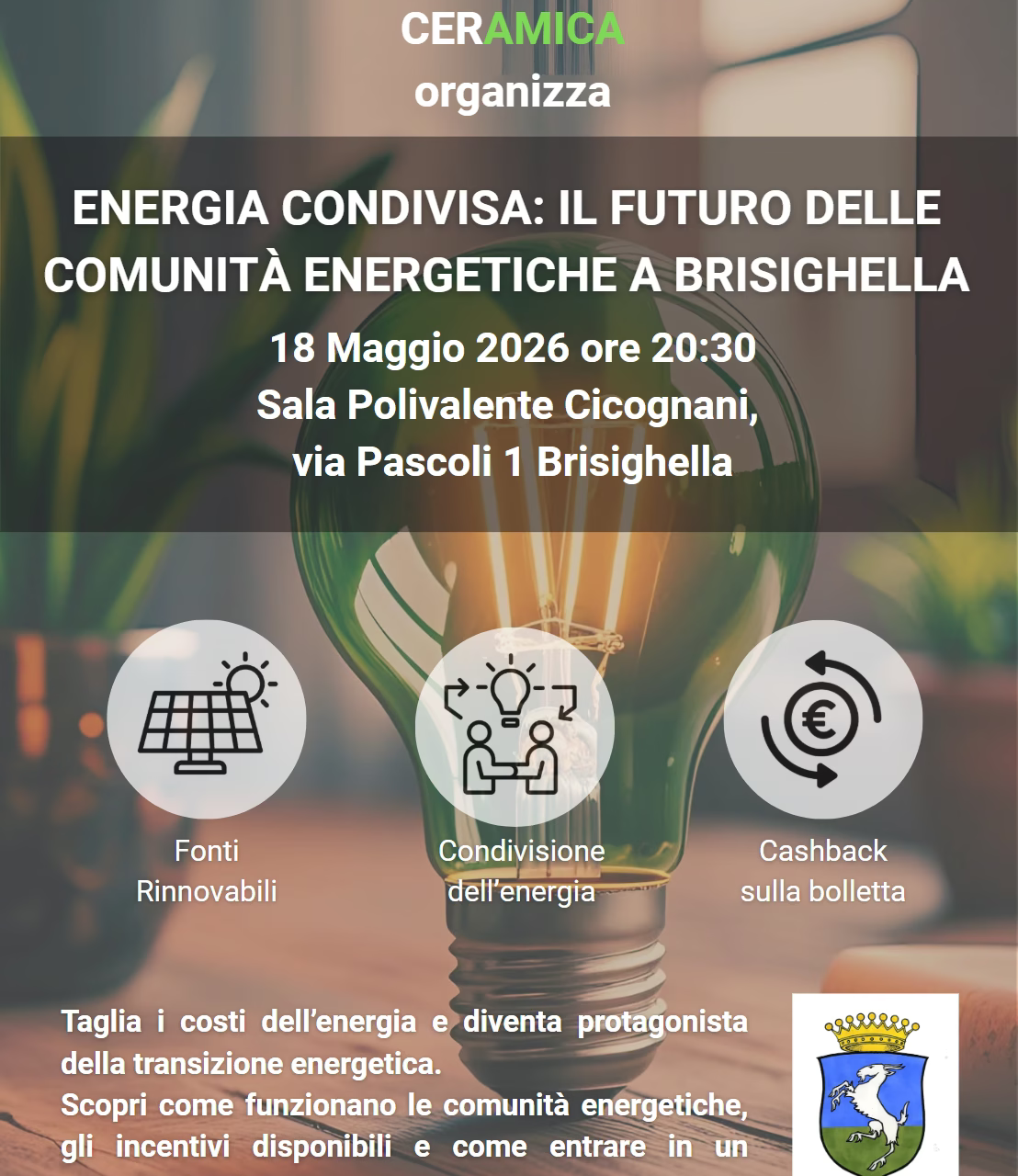 Energia Condivisa Il Futuro Delle Comunit Energetiche A Brisighella Br 8062