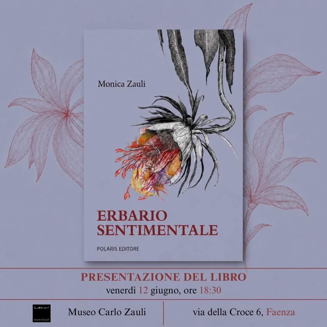 ERBARIO SENTIMENTALE  Presentazione del libro di Monica Zauli - 12 giugno 2026
