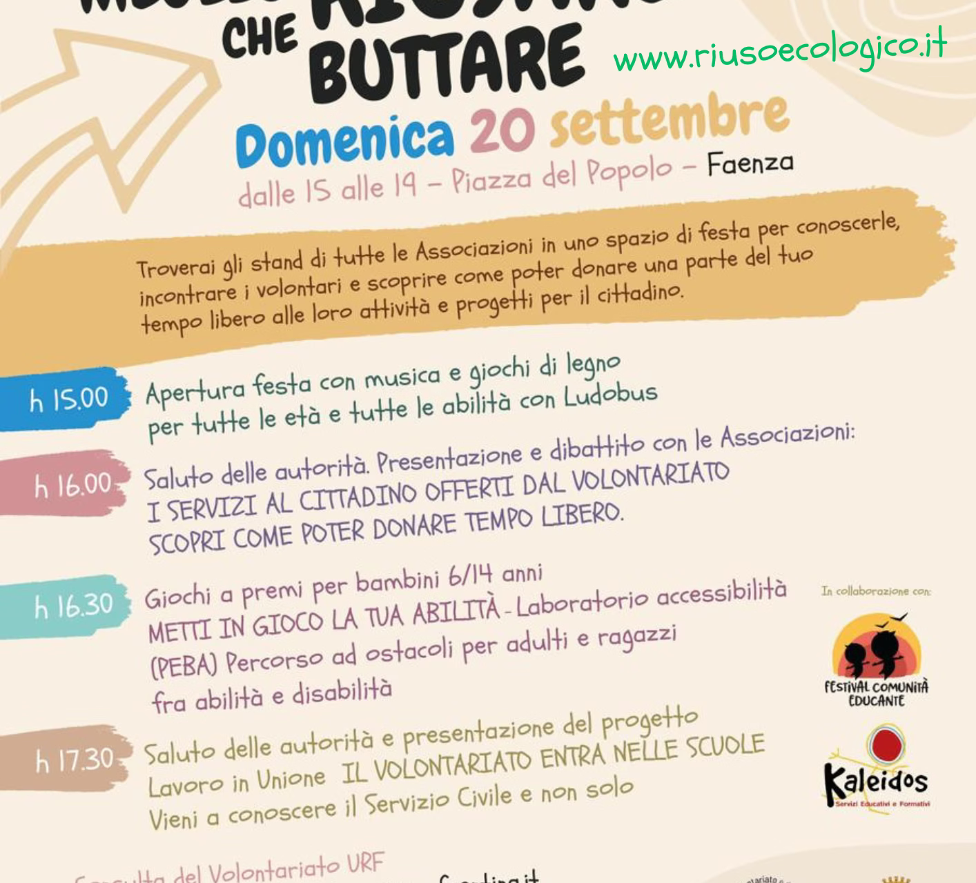 Festa delle Associazioni 2026 in Piazza del Popolo