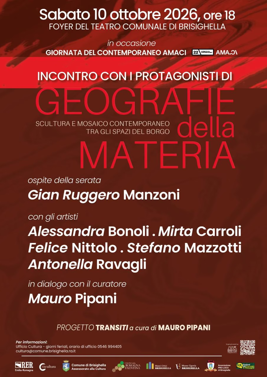Geografie Della Materia Incontro Con Gli Artisti Br 8472