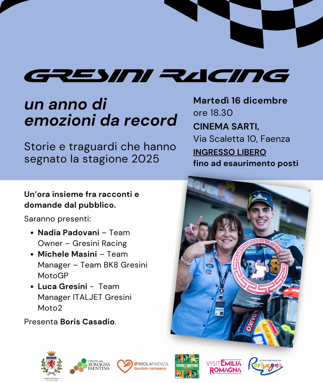 Gresini Racing: un anno di emozioni da record - 16 dicembre 2025