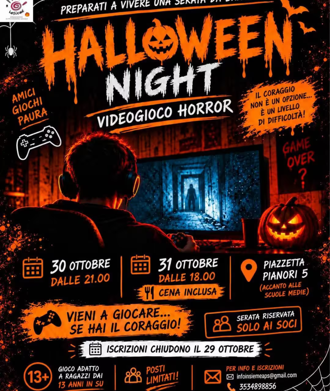 Halloween Night - videogioco horror | 30 ottobre