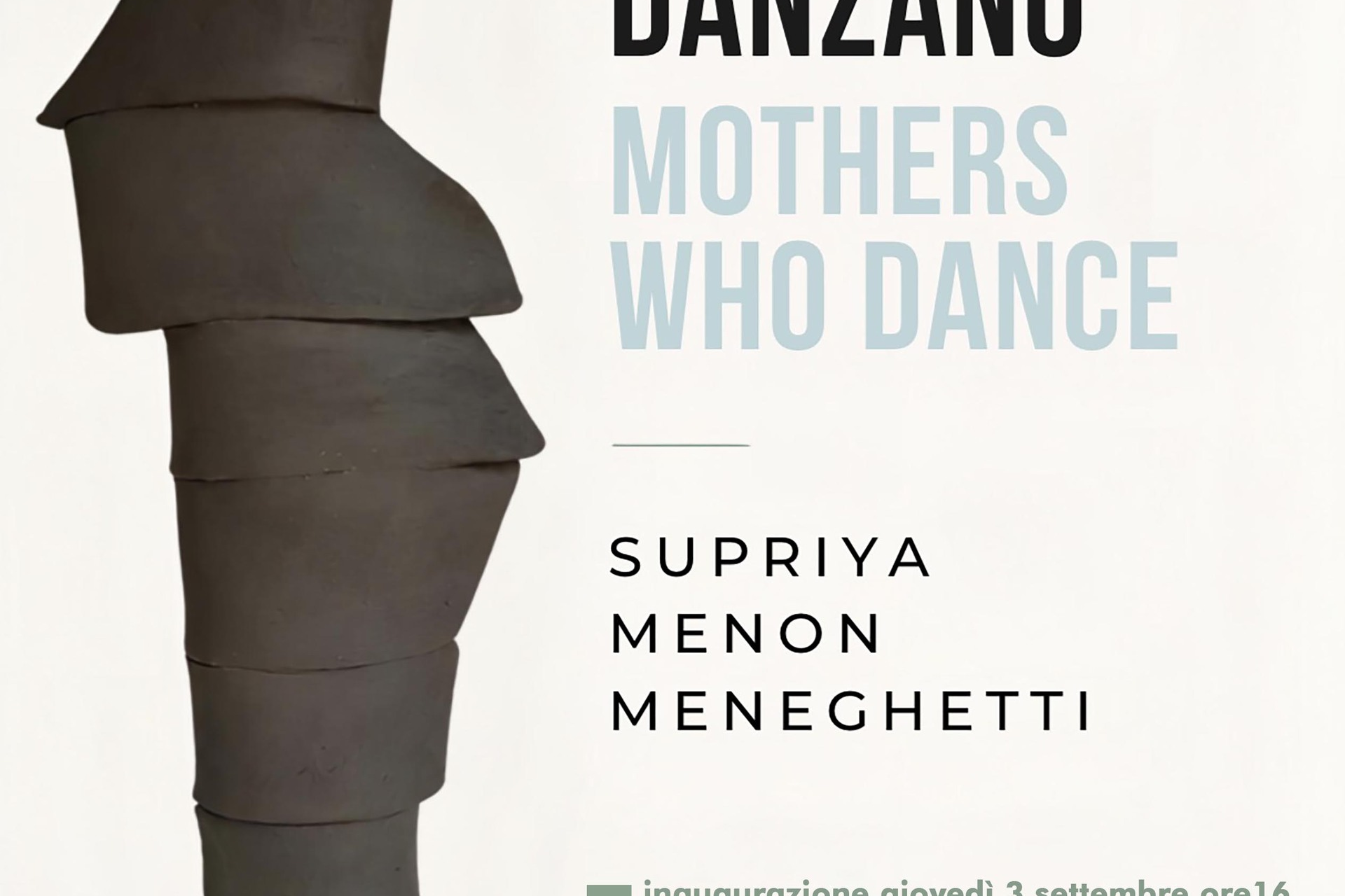 Inaugurazione "Madri che danzano / Mothers Who Dance " di Supriya Menon Meneghetti