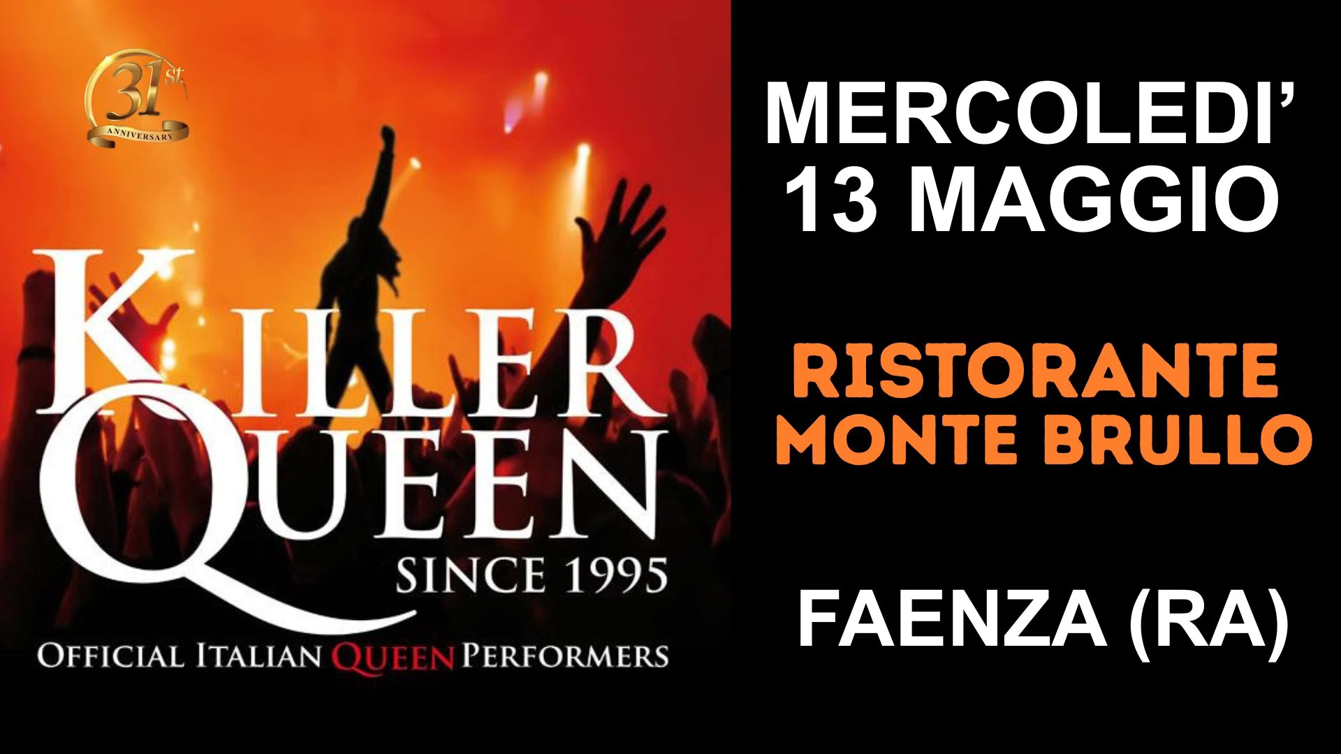 Killer Queen Live @ Monte Brullo - 13 maggio 2026