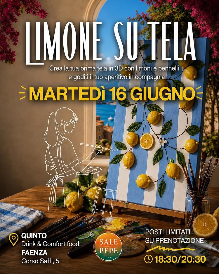 Laboratorio "Limoni su Tela" - 16 giugno 2026