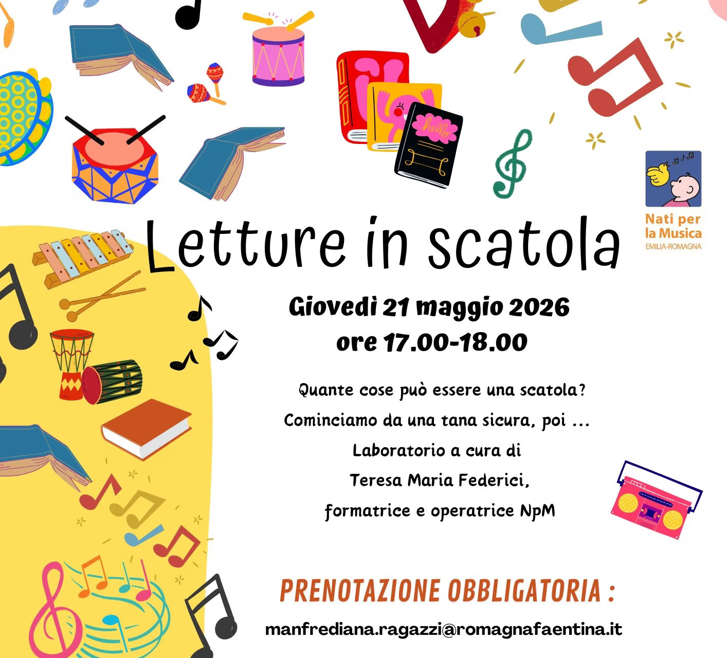 Letture in scatola - 21 maggio 2026