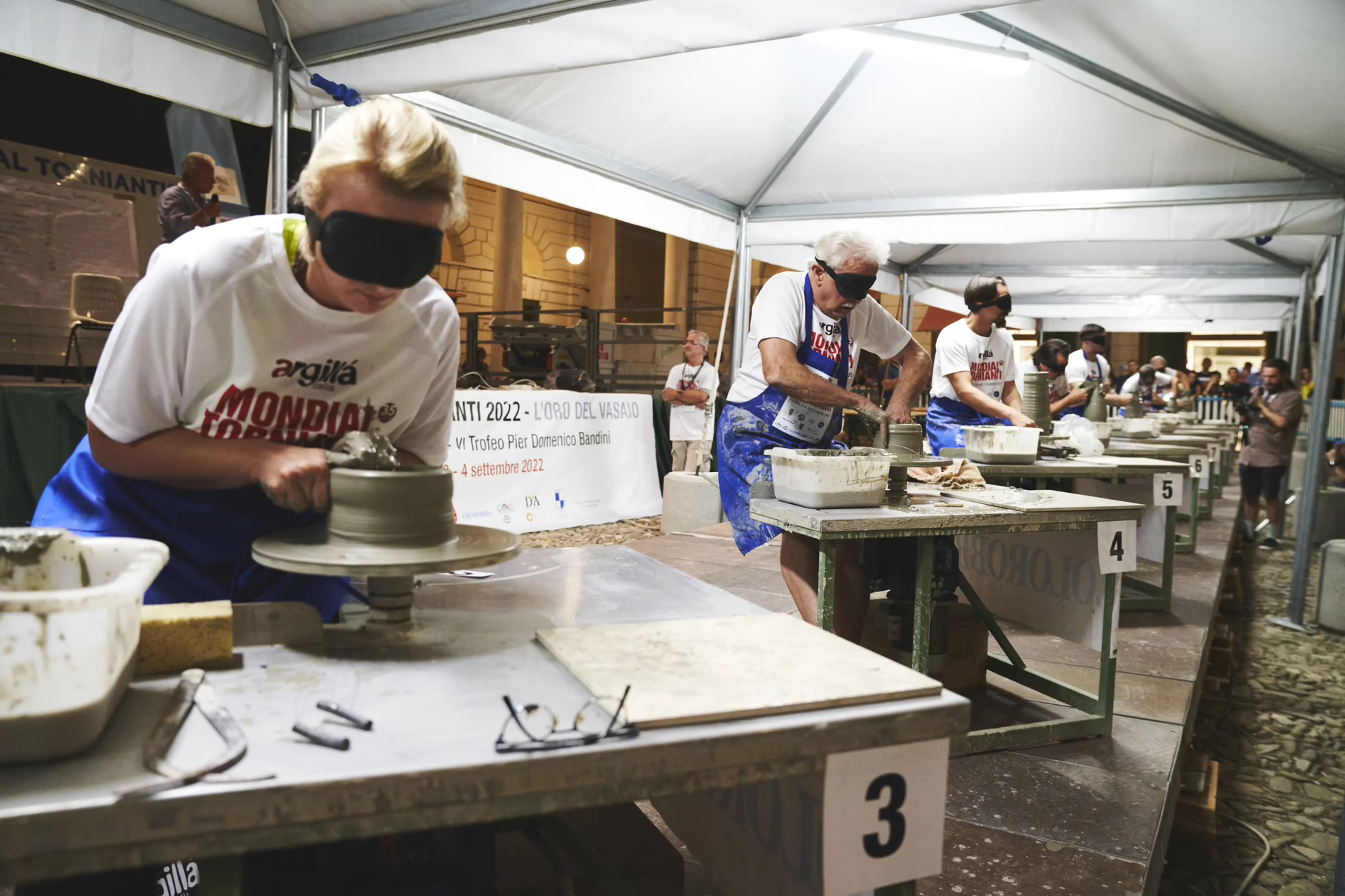 Performance speciale di tornianti bendati - Mondial Tornianti 2026