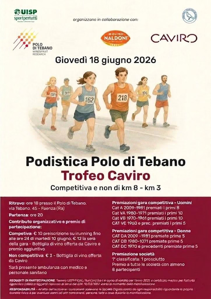 Podistica Polo di Tebano - Trofeo Caviro 2026