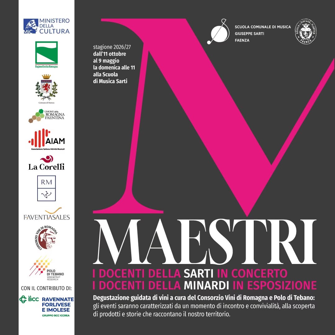 Rassegna MAESTRI 2026 - 14 marzo 2027