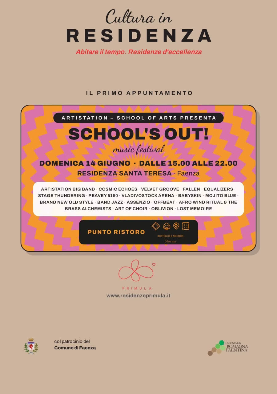 SCHOOL’S OUT! - 14 giugno 2026