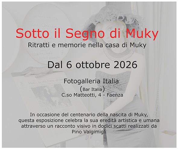 Sotto il segno di Muky - Ritratti e memorie nella casa dell'arte