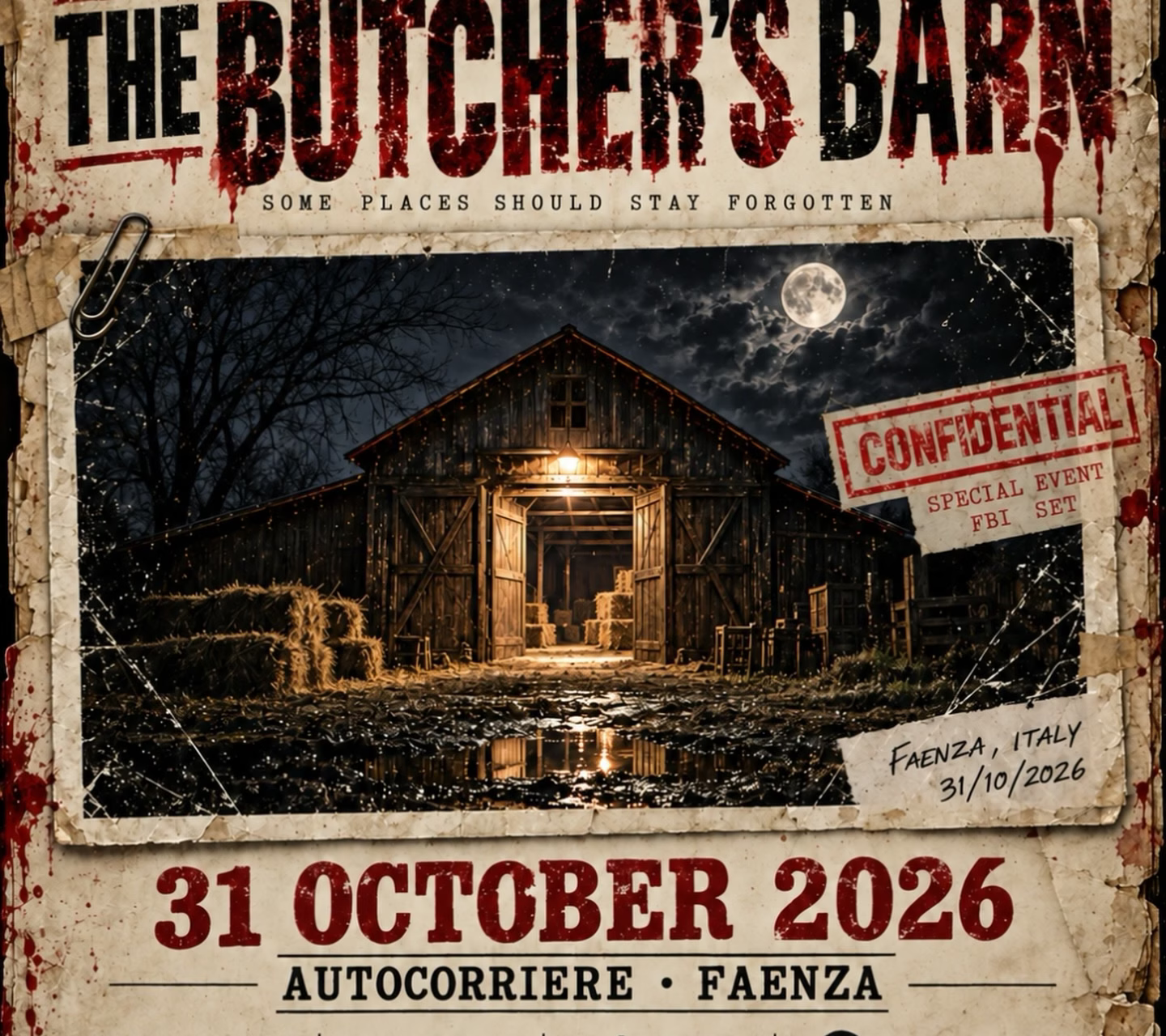 The Butcher’s Barn - Halloween 2026 @Autocorriere