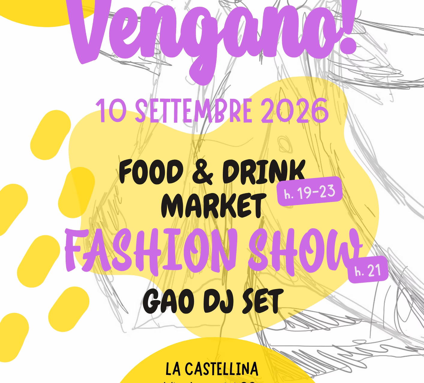 Vengano! - 10 settembre 2026