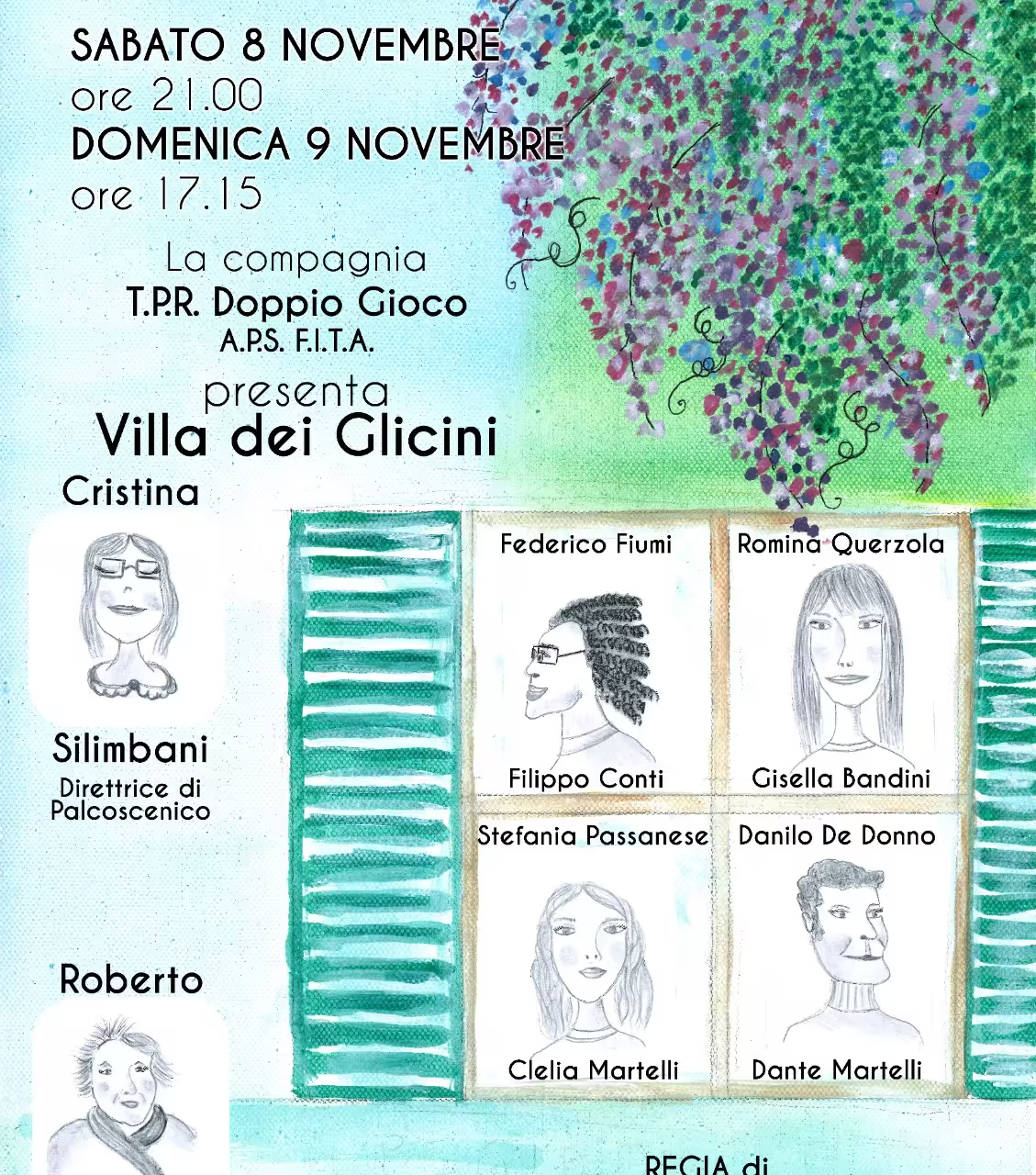 Villa dei Glicini - Compagnia T.P.R. Doppio gioco - 8/9 novembre 2025